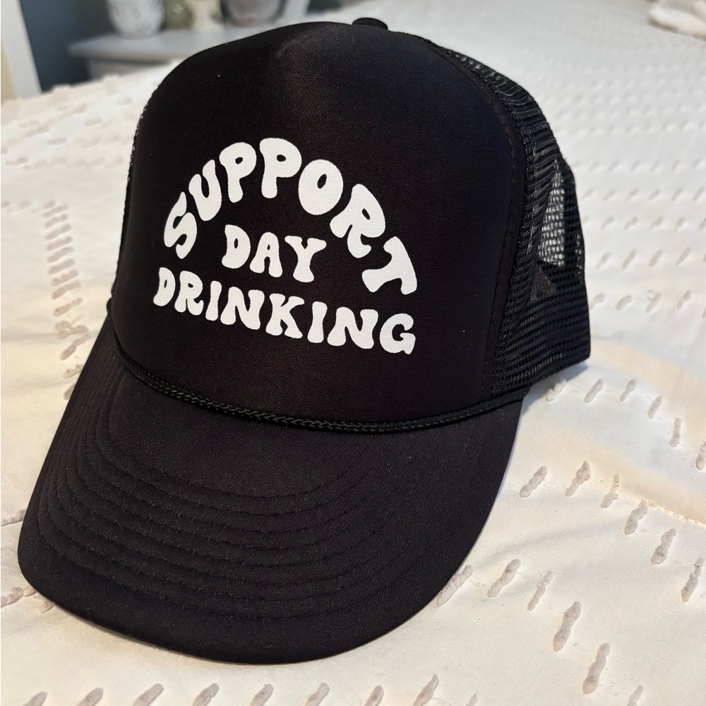 “Support Day Drinking” Trucker Hat